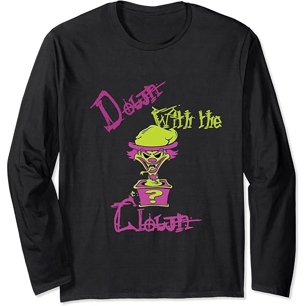 HYDE着 CLOWN DOLMAN SLEEVE TEE Hyde the Clown t-shirt – Jekyllhyde Apparel
