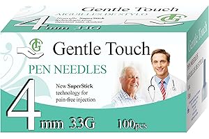 Insulin Pen Needles 4mm X 33g