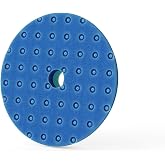 Lake Country Marine Blue CCS Polishing Foam Pad &ndash; 6.5 Inch Finishing Pad for Boats &amp; RVs &ndash; Soft Open-Cell Foam for Final Polish &ndash; Fits 6&rdquo; Backing Plate