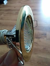 10x Deckeneinbaustrahler Deckeneinbauleuchte Einbaurahmen