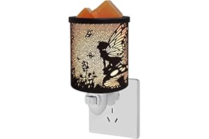 kaakuuki Plug in Wax Warmer Candle Wax Warmer for Scented Wax melt Warmer Plug in Wax melt Warmer Wax Burner Electric Wax Melter Candle Warmer as Home Decor Gifts for Women(Flower Fairy)