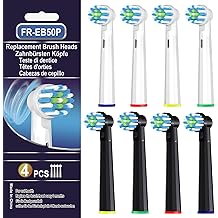 Cellena Replacement Toothbrush Heads Compatible with Oral B Pro 1000,Professional Clean,Gentle on Gums,Brush Head Refills Com