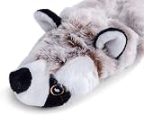 Petface Woodland Critters Small Dog Toys Pack of 4 Racoon Fox Squeaky view 3