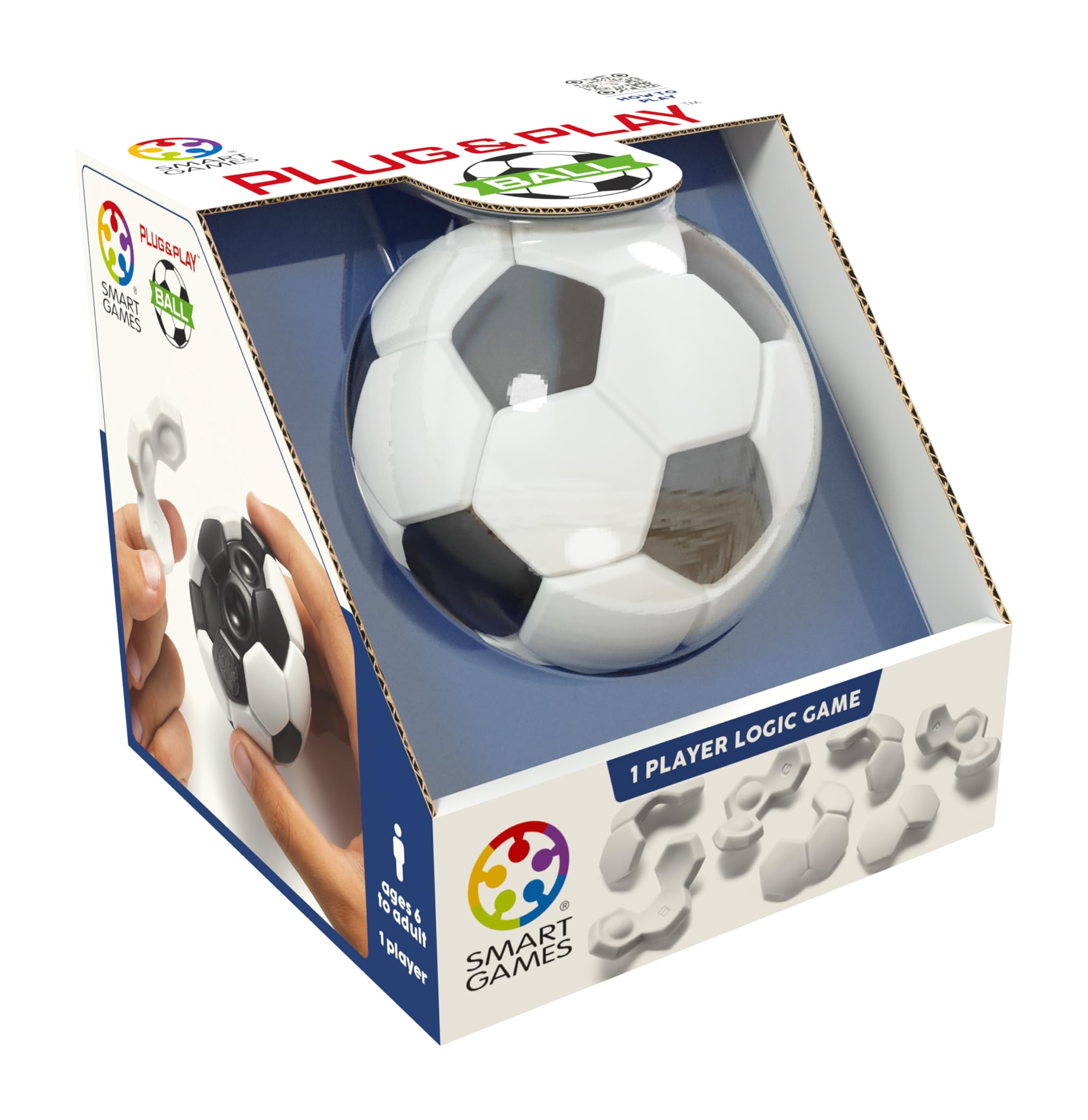 SmartGames, Plug & Play Ball, 3D Puzzle Challenge, Ages 6+
