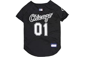 PETS FIRST MLB Jersey for Dogs & Cats - Baseball Chicago White Sox Pet Jersey, Medium.