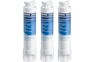 DESENRUIS Water Filter Replacement Compatible with Frigidaire EPTWFU01, EWF02, Pure Source Ultra II, Pack of 3