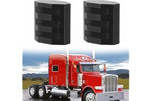 JERBOR 2Pcs Upper Engine Hood Guide Fit for Peterbilt 388 And 389 Trucks,Replace Upper Engine Hood Guide Brackets