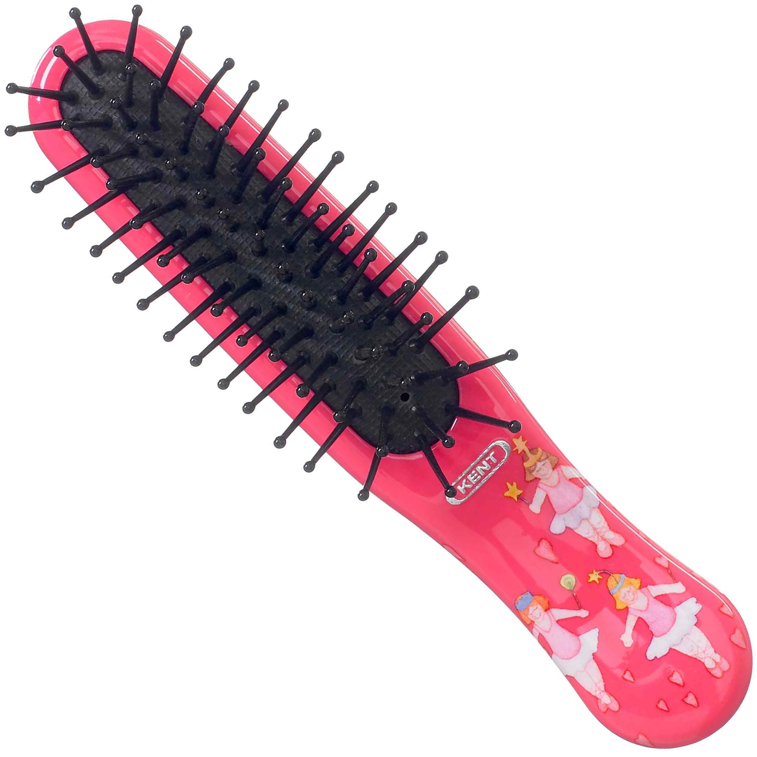 Kent ArtHedz Ballerinas Designed Pocket Size Hairbrush