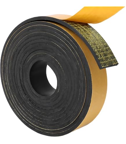 Joint De Porte Haute Température LavaLock 1/2"x1-1/2"x100' - Pour Chaudière, Four, Foyer, Barbecue (1500°F)