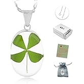 TAMI Pressed Flower Silver Necklace