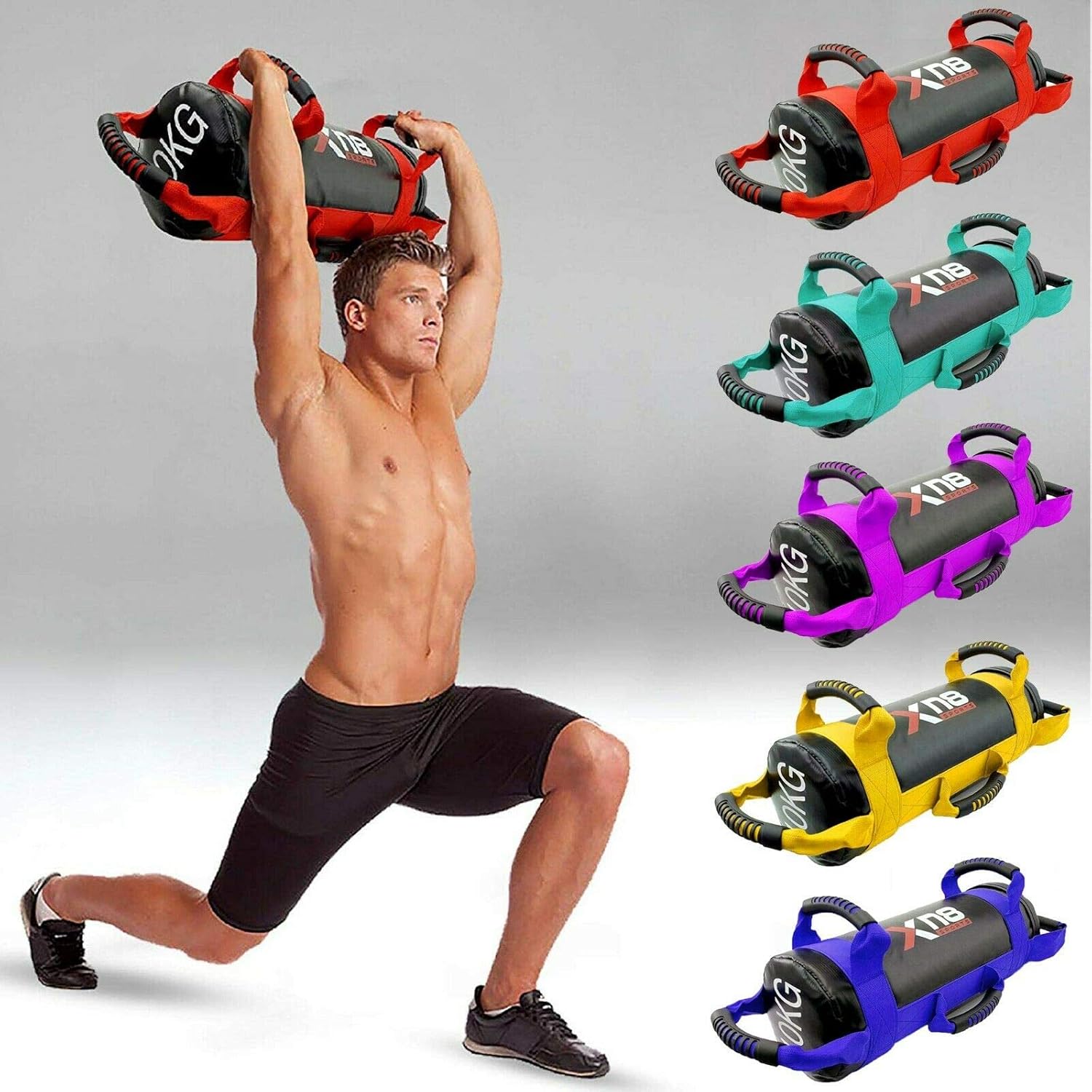 Xn8 Power Bag Weighted Training SandbagAdjustable Weight Fitness
