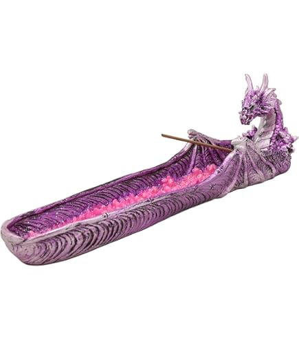 Amazon.com: Kheops International Purple Dragon on Geode Incense