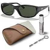 Ray-Ban RB2016 DADDY-O Rectangle Shaped Sunglasses for Men & Women with Official RAYBAN Eyewear Kit