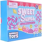 Barnacle Toys Sweet Sums | Kindergarten Addition & Subtraction Math Games for Kids Ages 4-8 | Math Manipulatives