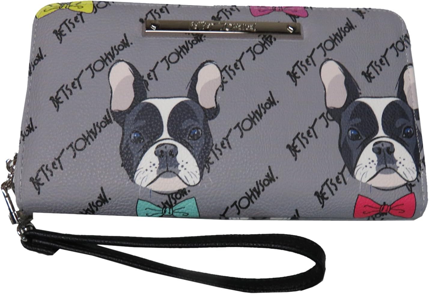 betsey johnson french bulldog bag