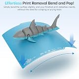 BIQU CryoGrip Pro Frostbite Panda Build Plate 257x257mm for Bambu-Lab P2S P1S view 6