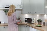 Russell Hobbs RHMM701C 17L 700W Cream Microwave 5 Power Levels Defrost view 7