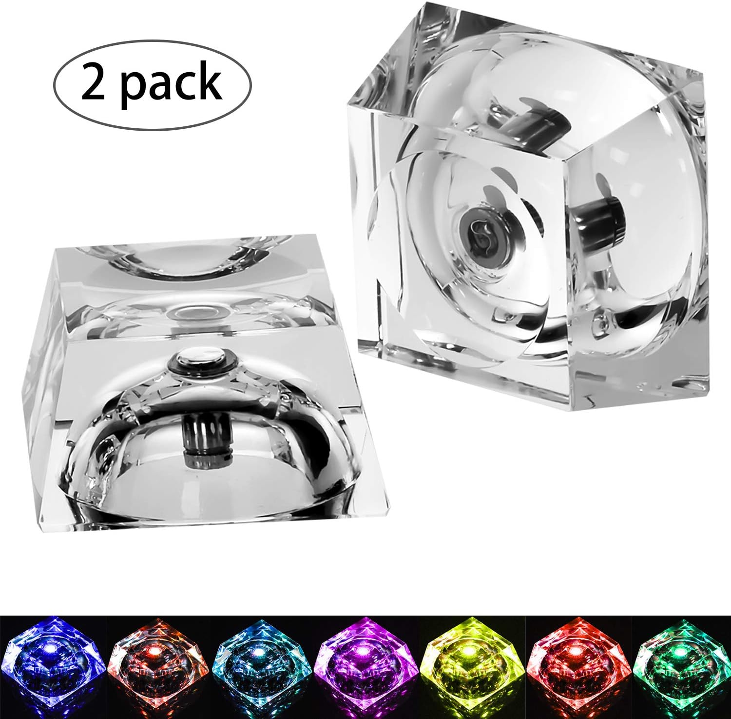 MerryNine Crystal Ball Stand Glass Holding Base with