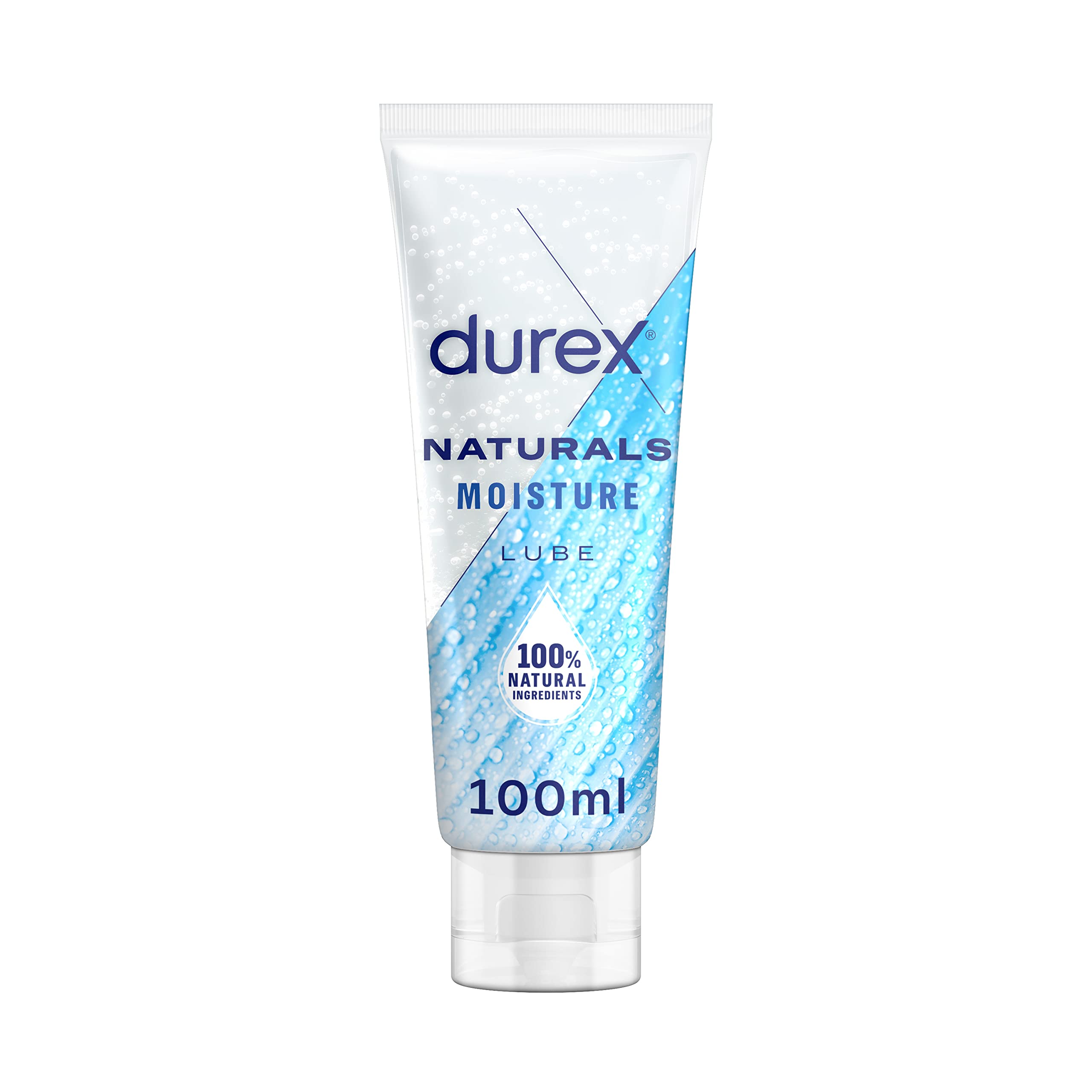 Durex Naturals Moisture Lube, Water Based Natural And Moisturising Formula,100ml (Packaging May Vary)