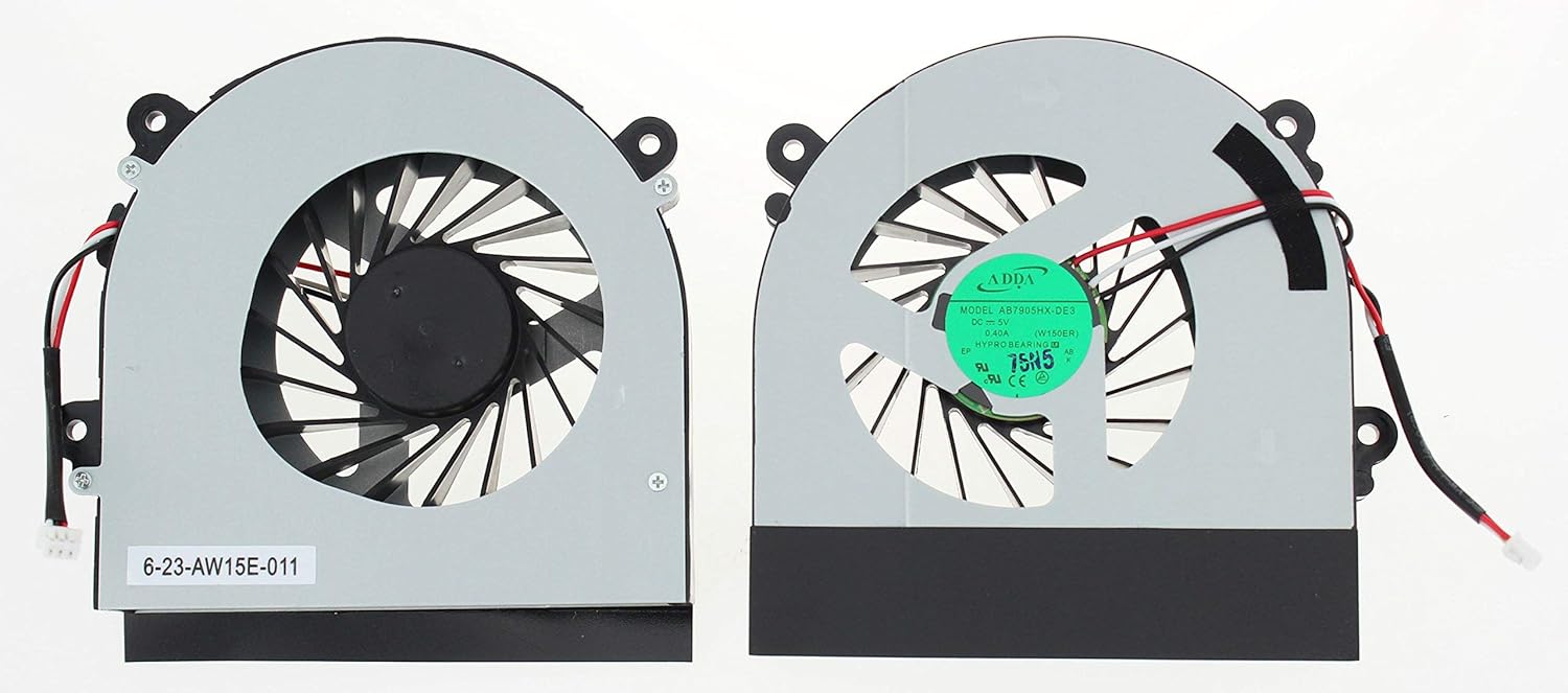 Kenan New Laptop Cpu Cooling Fan For Adda Ab7905hx De3 Amazon De Computers Accessories