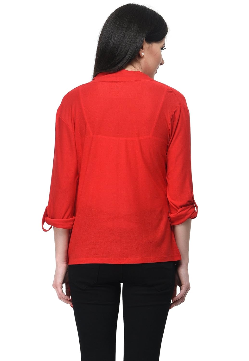 frenchtrendz women viscose crepe shrug