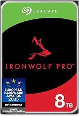 Seagate IronWolf Pro 8TB NAS HDD CMR 3.5in SATA 6Gb/s 7200 RPM 256MB