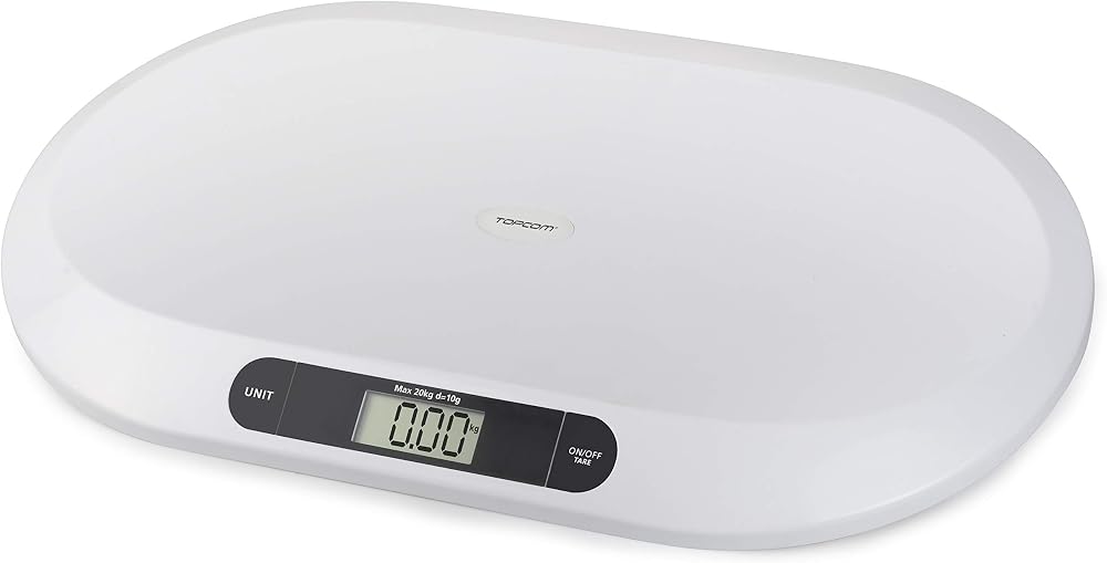 TOPCOM WG-2490 Baby Scale 20kg Capacity Accurate Digital Display