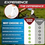 SS SLEEVE STARS Sleeve Stars Ankle Brace for Women Men 10-12 in White view 6