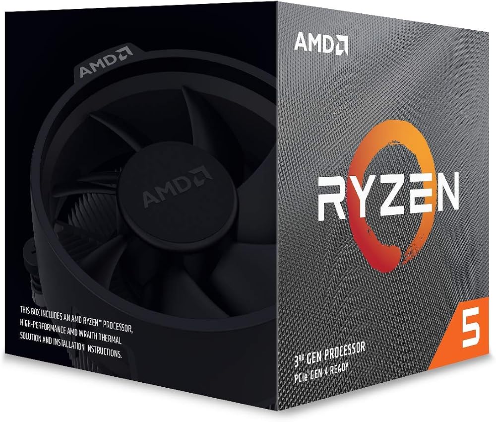 AMD Processor 6 Core 12 Thread 3.8 GHz 4.4 GHz Boost Unlocked AM4 CMOS 7nm