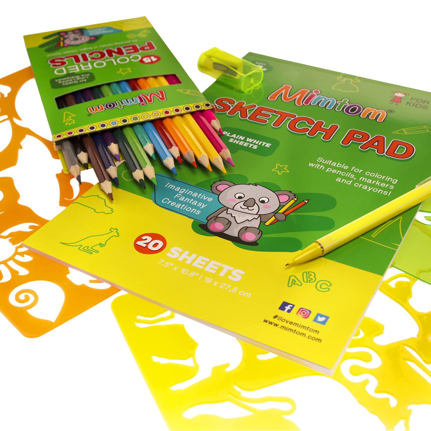 Sonstige Orbis Airbrush Schablonen "Power Flowers" "Dream Horses" "MH