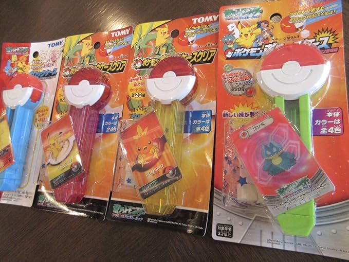 Amazon ポケットモンスター アドバンス ジェネレーション ポロックケース 4種類 当時もの アニメ 萌えグッズ 通販