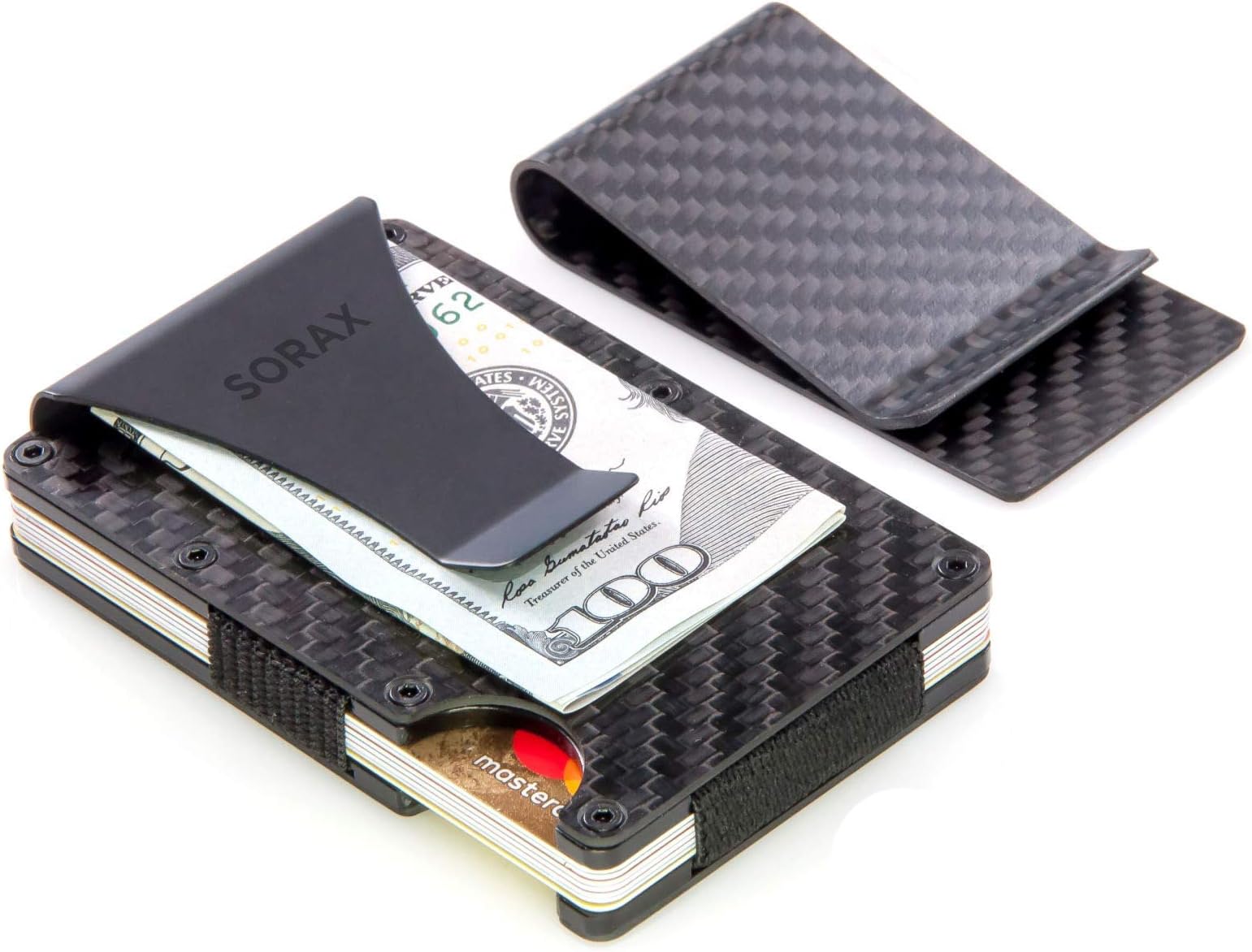 Sorax Carbon Fiber Wallet & Money Clip
