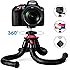 Tripods for Phone, Fotopro 12" Flexible Tripod with Bluetooth for iPhone X 8 Plus,Samsung S9,Waterproof and Anti-Crack Camera Tripod for GoPro,360 Degree Spherical Camera for Time-Lapse Photography