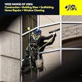 BearTOOLS Tool Lanyard Bungee Strap Screw Locking Carabiner Yellow Fall view 6