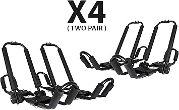 Amazon Com 9sparts Universal J Bar Folding Kayak Roof Rack