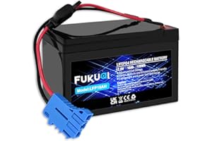 Fukuai Replacement Compatible with Peg Perego 12 Volt 10Ah Rechargeable Battery for Ride-On Toys