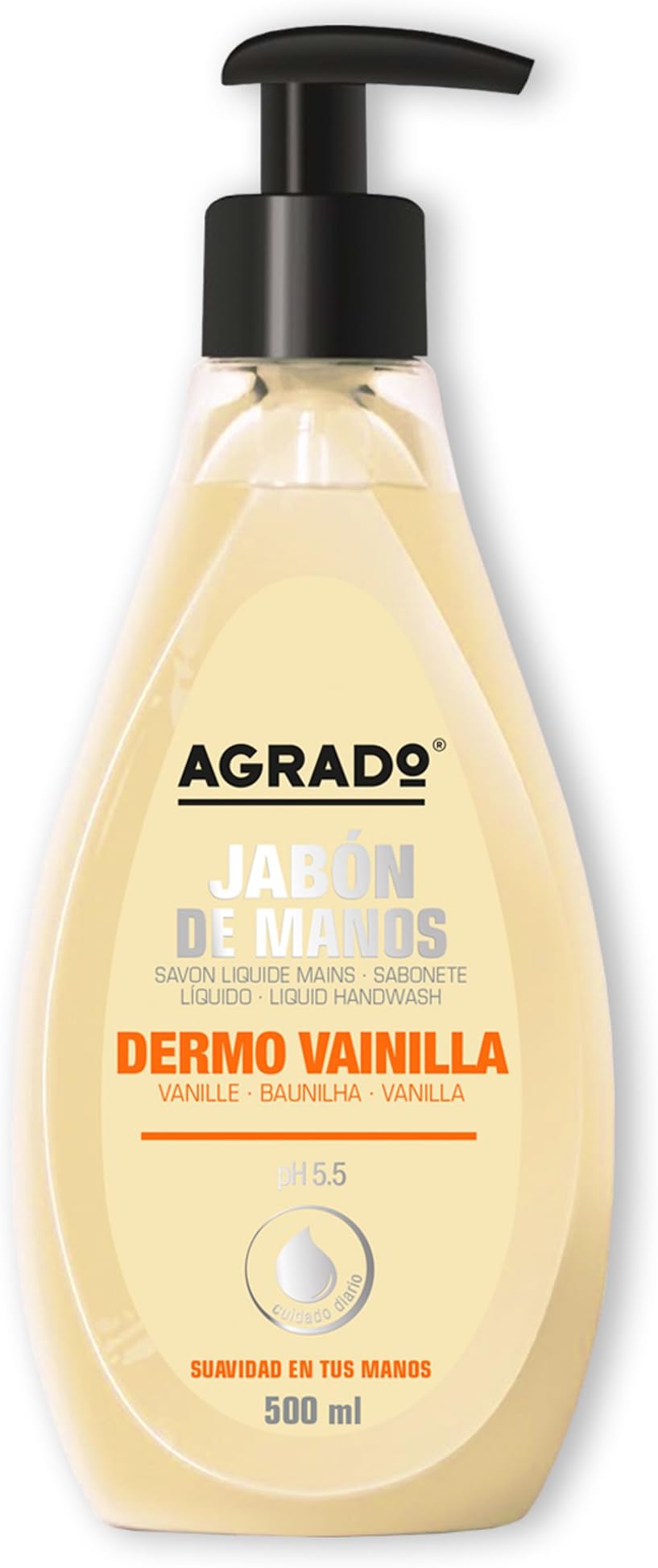 Hands Jam.Liq.Agrado Vanilla 500ml