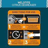 WELDTITE Citrus Degreaser Spray 400 ml - Powerful Cleaning for Bike Components view 5
