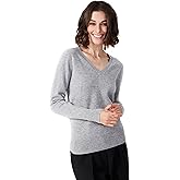 Style Republic 100% Pure Cashmere V-Neck Women's Sweater