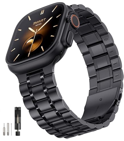 Amazon.com: SUNFWR Compatible with Apple Watch Band 44mm 45mm 42mm