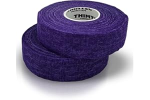 THIMTEC - The Original Thimble Tape for Hand Sewing - Fully Adjustable Nail & Finger Protector - A Smarter Alternative to Classic Knitting Thimbles - Purple 2-Pack