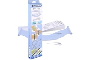 Beadalon Jewel Loom Kit with Bag, Needle & Threader – Complete Starter Set for Bracelets & Woven Designs