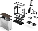 Fractal Design Era 2 ITX PC Case Silver Aluminum Walnut 3-Slot GPU PCIe 4.0 view 5
