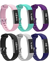 Henoda For Fitbit Alta HR Bands, Replacement Silicone Wristband Accessories for Fitbit Alta Watch Strap, Women Men Kids Girls Style 15 Color