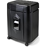 Aurora AU120MA 120-Sheet Auto Feed High Security Micro-Cut Paper Shredder / 30 Minutes (Black)
