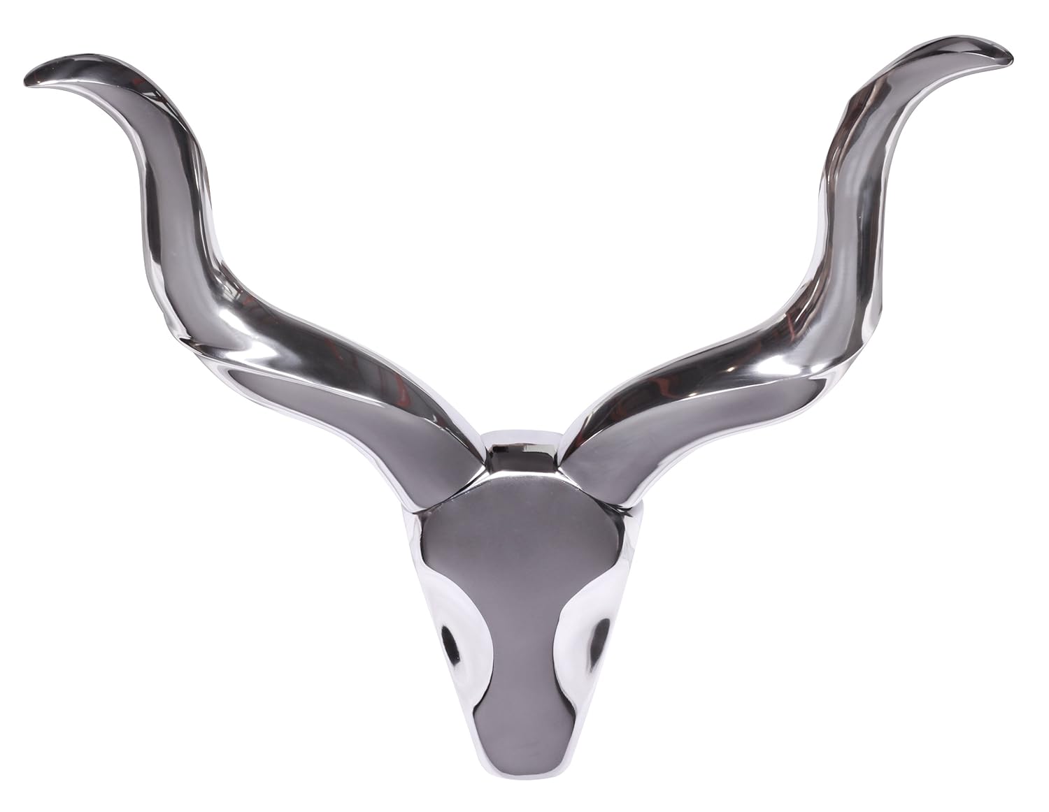 Wohnling Wl1 243 Wall Decoration Deer Antlers S Aluminium 55 Cm