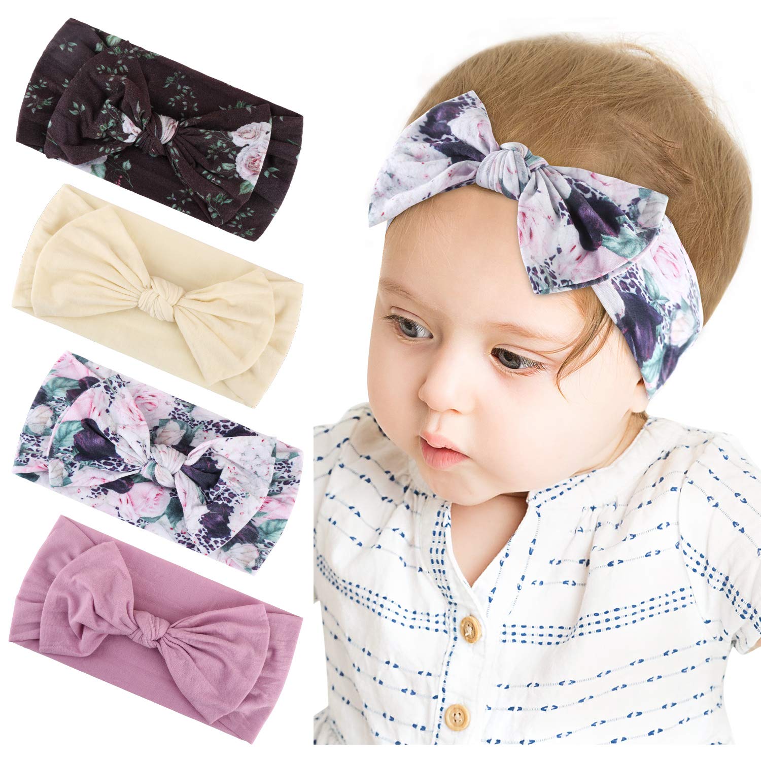 wide baby headbands