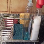 OriwarE Rangement Evier Cuisine Support Brosse Éponge Organiseur pour à Poser Acier Inoxydable
