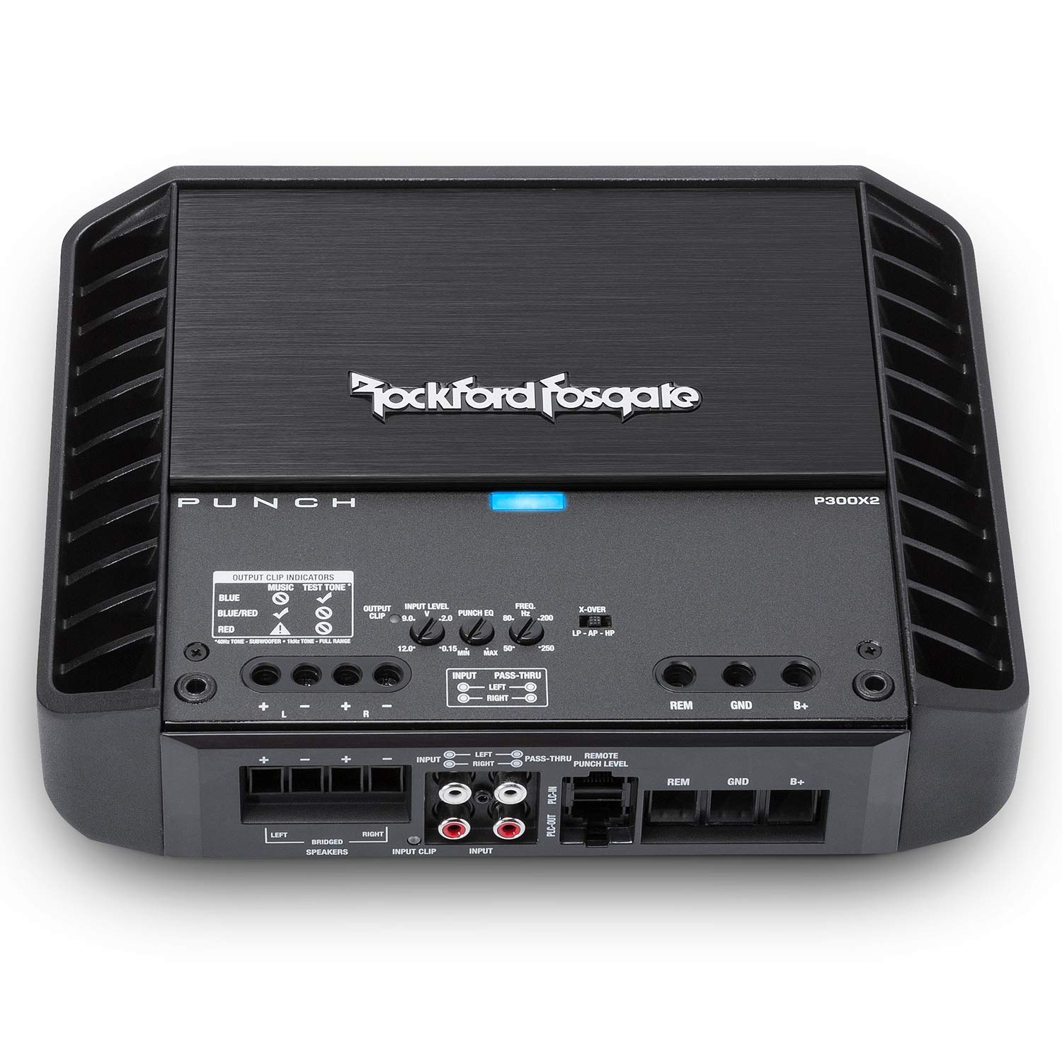 Rockford Fosgate P300X2 Punch 300 Watt 2-Channel Amplifier