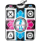 Dance Pad, Dancing Mat for Dance Dance Revolution (DDR) Non-Slip Sensitive USB Dance Blanket for PC Laptop Video Game Show